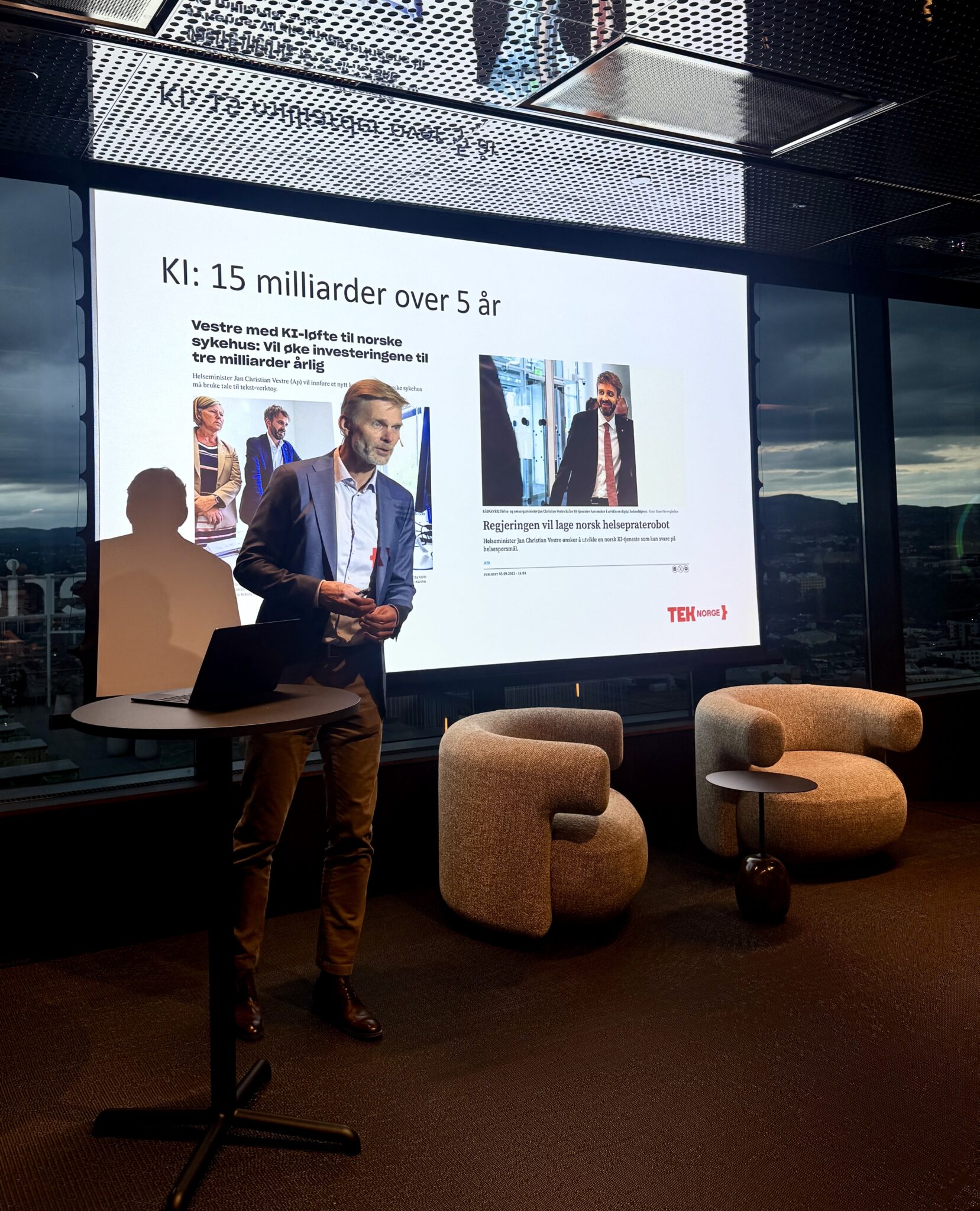 Bilde av Øyvind Husby i TEK Norge